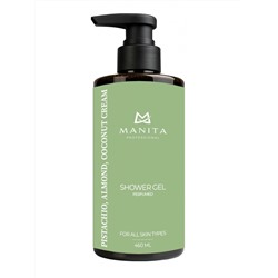 Manita Professional Гель для душа парфюмированный / Pistachio, Almond, Coconut Cream, 460 мл