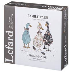 ТАРЕЛКА СУПОВАЯ LEFARD "FAMILY FARM" 18*5,2 СМ 600 МЛ В ФОРМЕ САЛАТНИКА (КОР=24ШТ.)