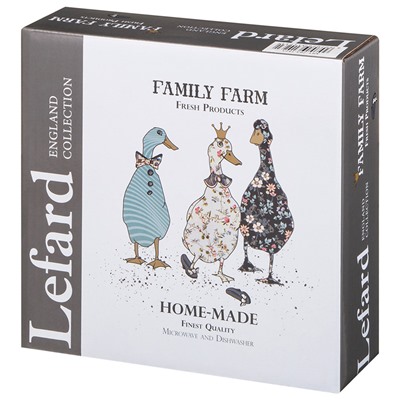 ТАРЕЛКА СУПОВАЯ LEFARD "FAMILY FARM" 18*5,2 СМ 600 МЛ В ФОРМЕ САЛАТНИКА (КОР=24ШТ.)