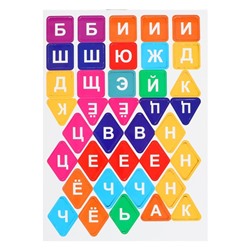 Магнитный игра «Буквы прилипалы. Фрукты»