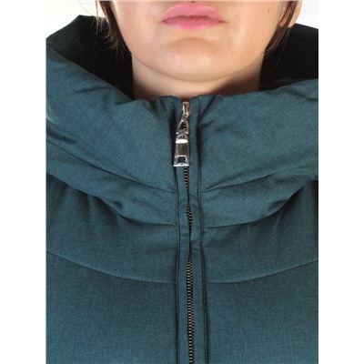 350 DK. GREEN Пальто женское зимнее (200 гр. холлофайбера)