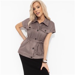 Жилет из мягкой замши, Бархатная дерзость