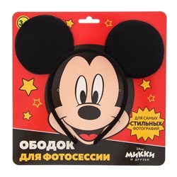 Ободок для фотосессии "Ушки Микки", Микки Маус