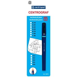 Рапидограф Centropen 0,20мм., блистер