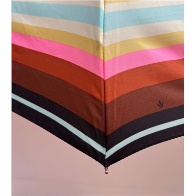 R346-1416 RodeoStripe (Разноцветная полоска) Зонт женский автомат Fulton