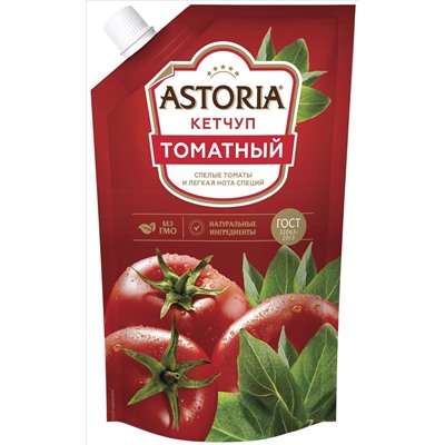 Кетчуп "Томатный" ДПД 200гр ТМ "Астория" 1/28
