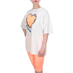 KD-866 ORANGE Костюм-двойка женский 7986 TREND