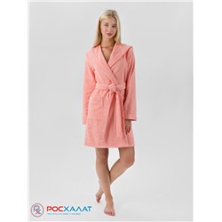 Махровый женский укороченный халат с капюшоном МЗ-01 (6)