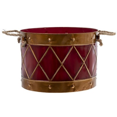 GAEM Набор из 3шт, Кашпо декоративное "Барабан", L36,5/33/29 W27/25/22 H28/24/20