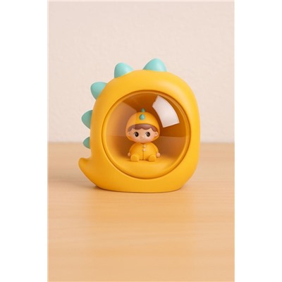 Ночник «Baby dino», yellow (10 см), пластик