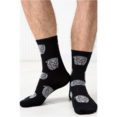 Носки мужские Драматик кот (набор 2 пары)