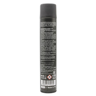 Лак для волос Glance Professional Extreme Volume Push-Up Effect 400 ml