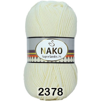 Пряжа Nako Superlambs 25