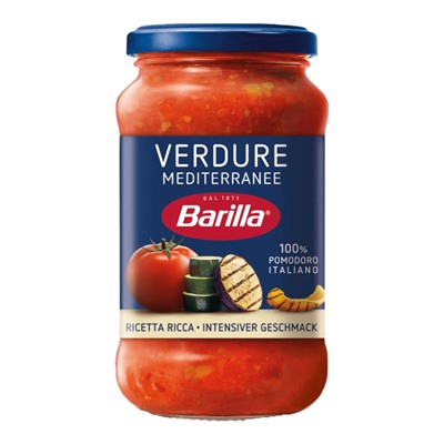 Соус СРЕДИЗЕМНОМОРСКИЕ ОВОЩИ BARILLA 400гр 1/6