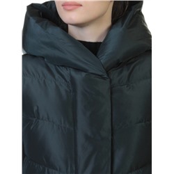 8033 DK. GREEN Пальто пуховик зимнее Jarius (био-пух)