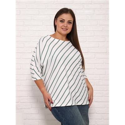 Блузка Лавея зелёный ИвК