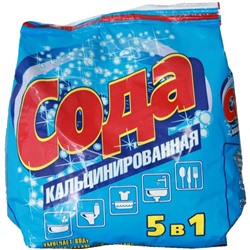 Сода кальцинированная 500гр 5в1 в пакете Дельта (24)