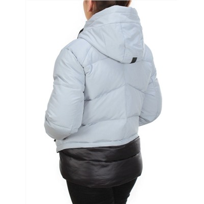 21068 LT. BLUE Куртка зимняя женская FLANCE ROSE (200 гр. холлофайбера)