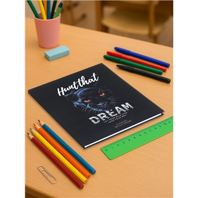 Дневник школьный для 1-11 классов HUNT THAT DREAM, твёрдая обложка, матовая ламинация, фольгирование, 40 листов