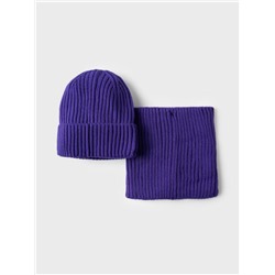 Комплект для девочки: шапка, снуд