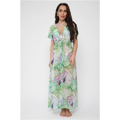 Парео (платье) Изольда (зеленое) П13601-9М