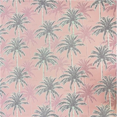 Упаковочная бумага «Palma», pink (50*70 см)