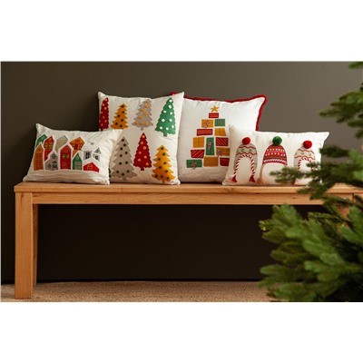 Чехол на подушку Jolly forest из коллекции New Year Essential, 45х45 см