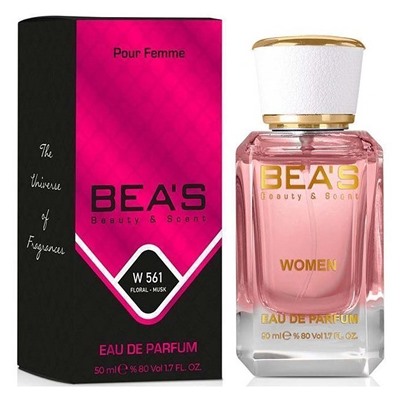 Beas W561 Paco Rabanne Black XS Women edp 50 ml, Парфюм женский Beas W561 создан по мотивам аромата Paco Rabanne Black XS