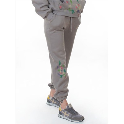 005 GRAY Костюм спортивный зимний женский (95% хлопок, 5% полиэстер)