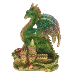 Фигурка декоративная "Дракон", L10 W8 H12 см, 2в.