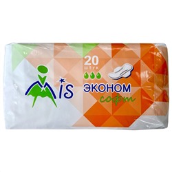 Mis прокладки гиг. ЭКОНОМ 20 шт.  💧💧💧