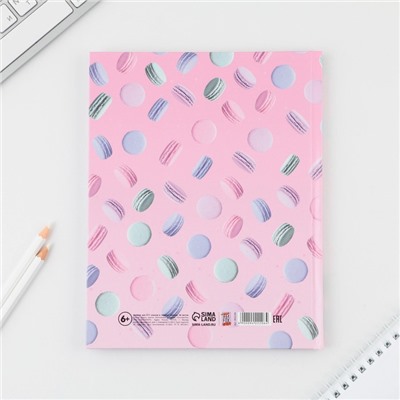 Дневник школьный 5-11 класс Macaroon, твердая обложка 7БЦ, глянцевая ламинация, 48 листов