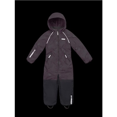 Комбинезон утеплённый для девочки NIKASTYLE 8м1825 Орхидея серый