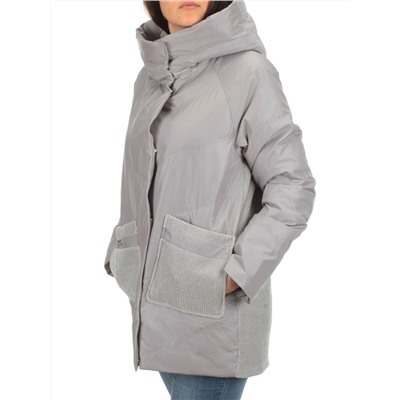 2348 GRAY Куртка демисезонная женская (тинсулейт)