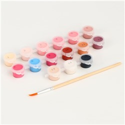 Картина по номерам для детей «Блондинка в розовом», 20×30 см