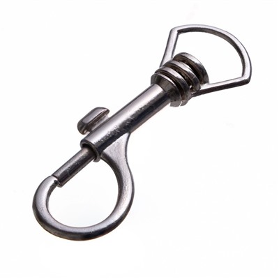 Карабин узкий, 6.2 см (ширина проушины 1.7 см)