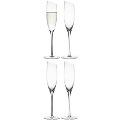 Набор бокалов для шампанского Geir, 190 мл, 4 шт.