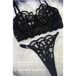 0018-NB ЧЕРНЫЙ КОМПЛЕКТ БЕЛЬЯ824423122