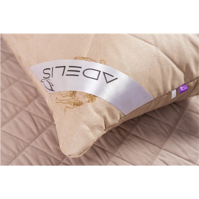 Подушка "Верблюд" тик на молнии лебпух+вербл,стег,лента,сумка(Н)