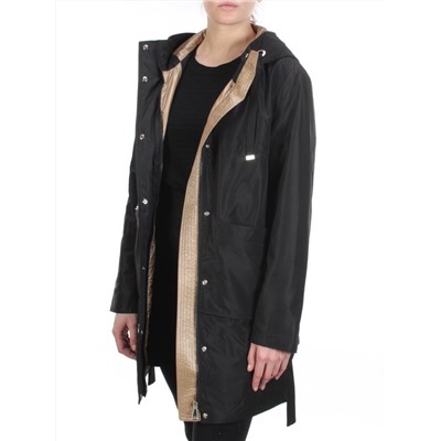 2192 BLACK Куртка демисезонная женская Parten (50 гр. синтепон)