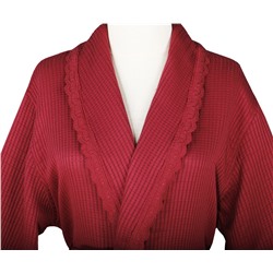 Халат Велюровый Женский (XL) Alessa Lila Bayan Bornoz Xlarge - EcoCotton
