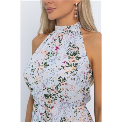 Платье Алюния (голубое) П13819-36М