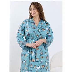Женский халат Айрис-3 Х-769 / голубой