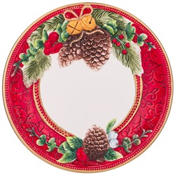 ТАРЕЛКА LEFARD "ШИШКИ" 26*3 СМ (КОР=12ШТ.)