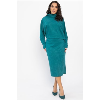 Платье Северина (зеленое море) П14571-12М