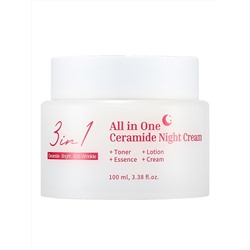 Dr.MeLoSo Крем для лица с церамидами ночной против морщин / All in One Ceramide Night Cream, 100 мл