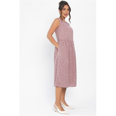 Платье Алена (пудра) П13812-48М