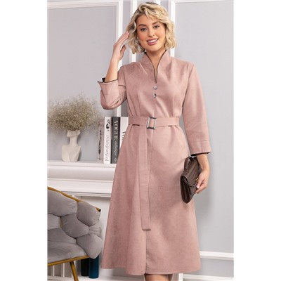 Платье замшевое Дарьяна НЬЮ (чайная роза) П14650-18М