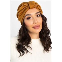 Чалма с бантом (горчичная) ЧБ3-23М