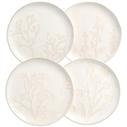 НАБОР ТАРЕЛОК ЗАКУСОЧНЫХ BRONCO "FIELD" 4 ШТ 20,5*2 СМ (КОР=6НАБ.)